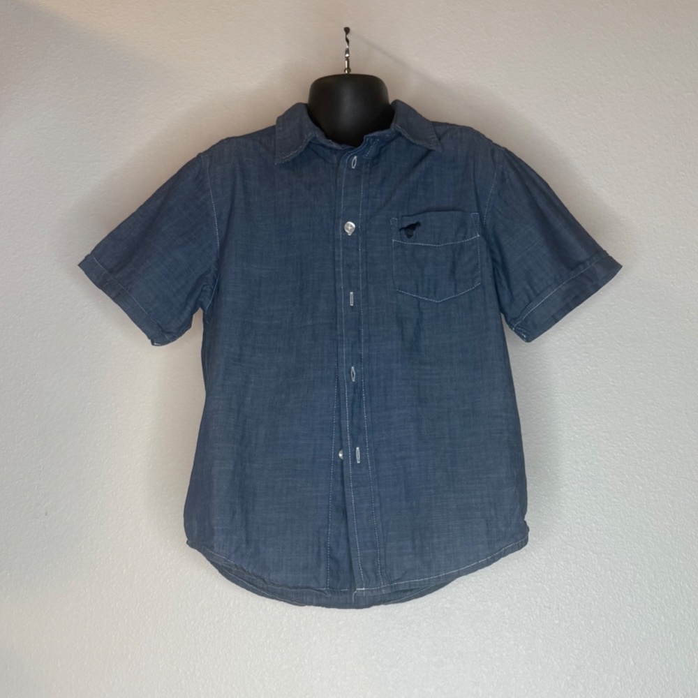 Boys Wrangler Button Up Top